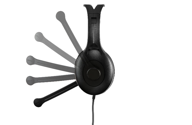 Edifier K800 USB Headset with Microphone - 120 Degree Microphone Rotation, Leather Padded Ear Cups