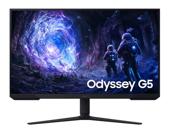 Samsung Odyssey G51F 32" QHD Gaming Monitor 2K 2560x1440 180Hz16:9 5ms VA FreeSync HDR10 DisplayPort HDMI Tilt Swivel Pivot VESA Headphone 3YR WTY