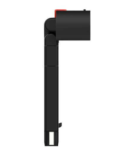 LENOVO ThinkVision MC60 (S) Monitor Webcam 1080p IR & RGB dual‑sensor Adjustable FOV: 65°-90° AI enhance noise‑cancelling MIC Physical privacy shutter