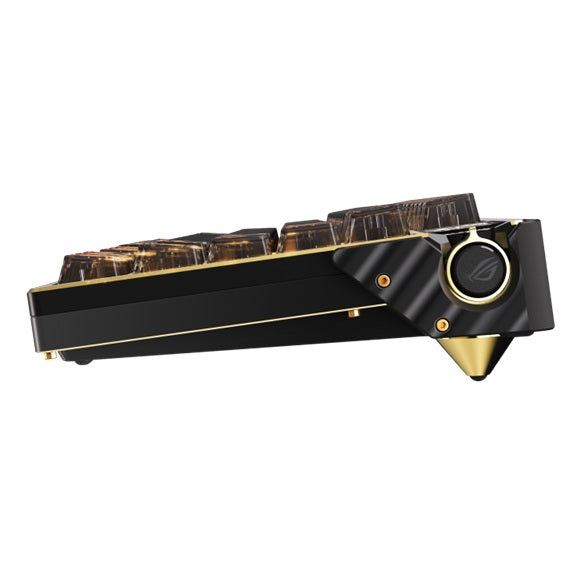 ASUS ROG AZOTH EXTREME EDITION 20 SNOW SWITCH - Gaming Keyboard, 75% gaming keyboard, ROG NX Snow, Tri-Mode (USB/RF 2.4GHz/BT 5), RGB, 8000Hz polling