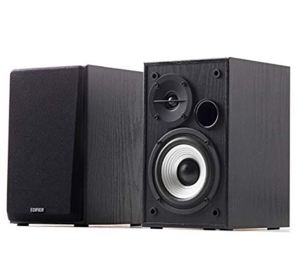 Edifier R980T Powered 2.0 Bookshelf Speakers | Studio-Quality Audio, Dual RCA Inputs for PC, TV & Turntables