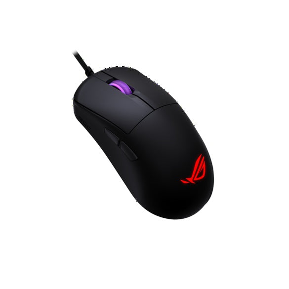 ASUS ROG Harpe Mini Core Gaming Mouse - Black, wired USB, ROG Micro Switch II, 1000Hz, RGB LED, AURA Sync, paracord cable