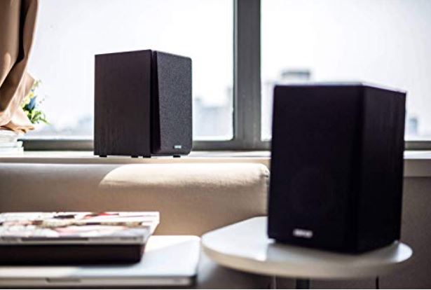 Edifier R980T Powered 2.0 Bookshelf Speakers | Studio-Quality Audio, Dual RCA Inputs for PC, TV & Turntables