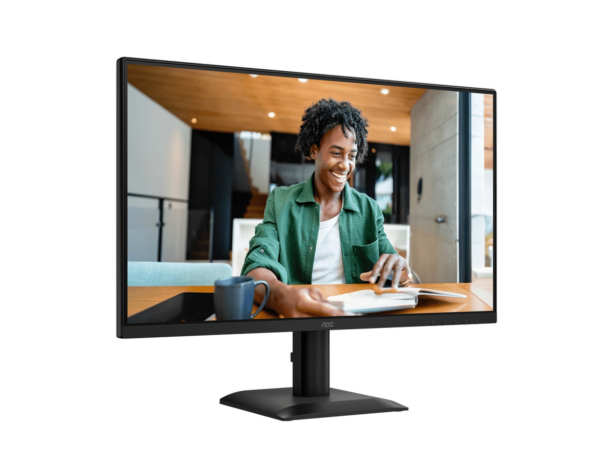 AOC 23.8" IPS, 1920×1080@144Hz, 4ms GtG, 300 cd/m², 1500:1, 178° VA, sRGB 112%, HDMI/DP, tilt -5°~23°, 16.7M colors, 16W (LS)