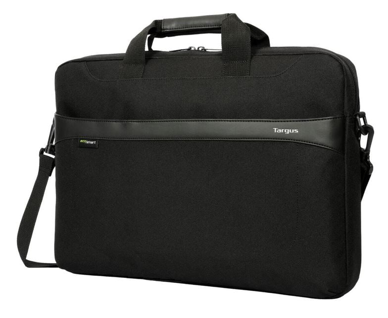 Targus GeoLite EcoSmart 15-16 Inch Slim Laptop Briefcase Bag Black | Lightweight Notebook Case