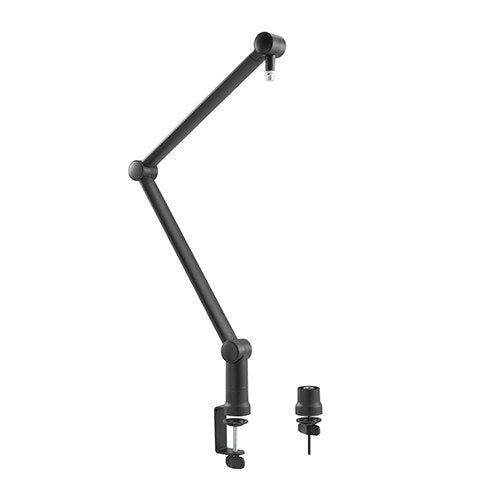 Brateck Professional Microphone Boom Arm Stand | 360° Rotating Foldable Scissor Arm with Cable Holder