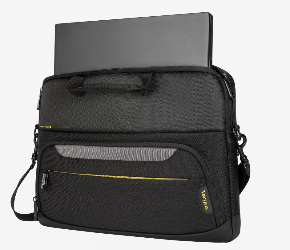 Targus CityGear III SlimLite 15.6"–16" Laptop Case Black | Lightweight Business Notebook Bag