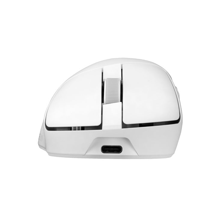 ASUS ROG Gladius IV Ace Gaming Mouse - White, 65K DPI, 8K Hz, 56g, Optical Switches, 2.4GHz/Bluetooth 6.0, USB-C