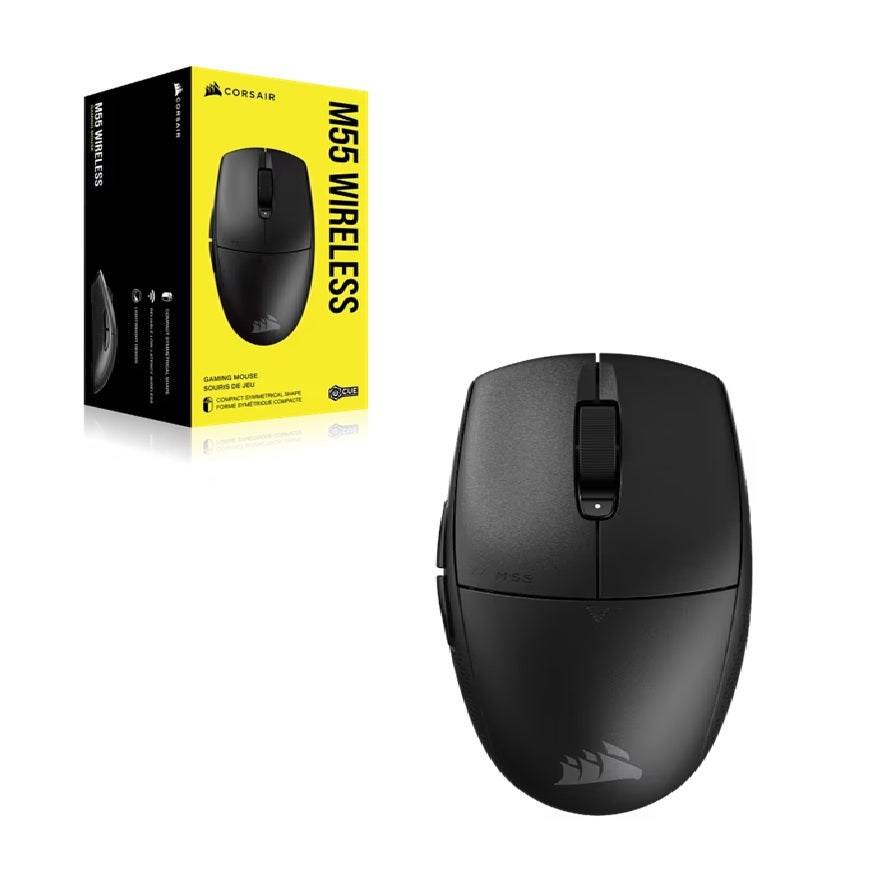 Corsair M55 WIRELESS Gaming Mouse (AP) - Black (LS)