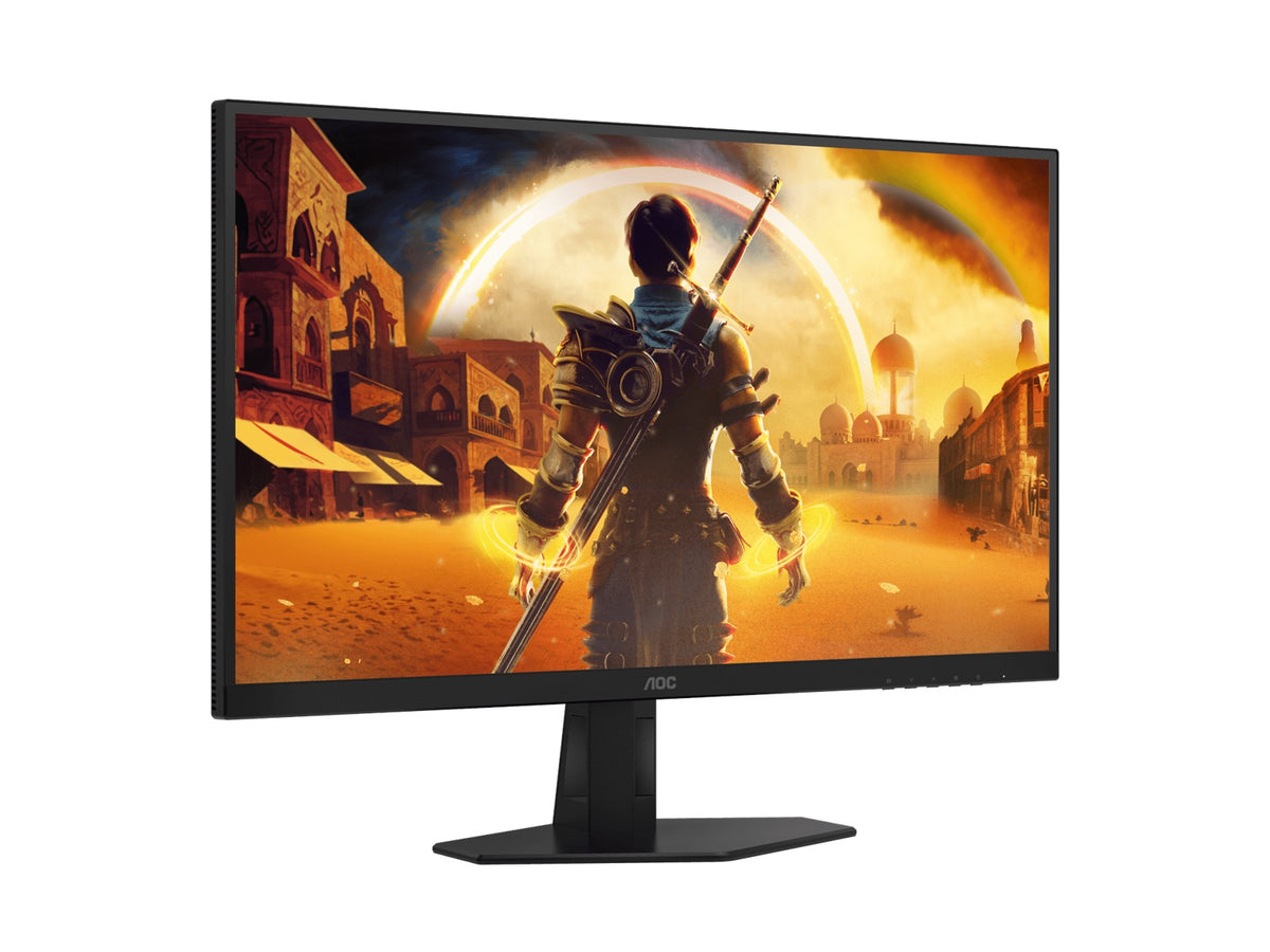 AOC 27" QD-MiniLED Monitor – QHD 180Hz, 1ms, 5000:1 contrast, 1200 nits peak HDR, Quantum Dot VA, 148% sRGB, DP 1.4, HDMI 2.0, tilt adjusable