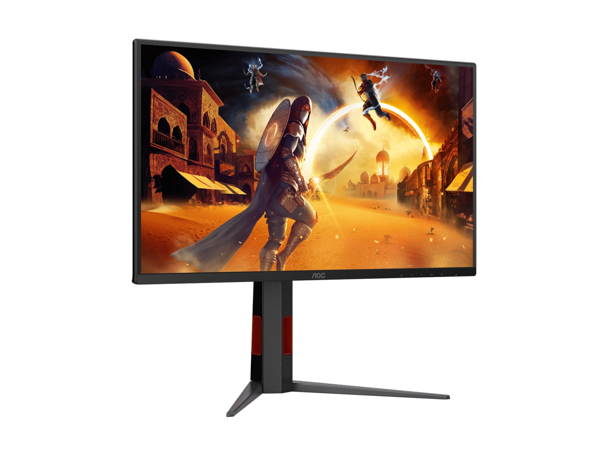 AOC 24.5" 420Hz Gaming Monitor: Fast IPS, FHD @420Hz, 0.3ms MPRT, 350 nits, sRGB 110%, DP/HDMI, height/swivel/pivot tilt, VESA mount