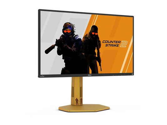 AOC 24.1" Fast TN panel,1920 × 1080 , 610Hz, 0.5ms, HDR400, Removable Ergonomic stand , G-sync Compatible Gaming Monitor ( LS)