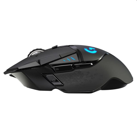 (LS) Logitech G502 Lightspeed USB Wireless Gaming Mouse 1ms 16000 DPI Mechanical Button Shifting POWERPLAY RGB Lighting 114g 16g weight