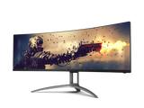 AOC 49" Curved 1800R, 5120X1440 DQHD, 32:9, Adaptive Sync, HDR 400,1ms, 165Hz ,3x HDMI,1x DP,USB-C , Speaker, HAS, KVM