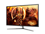 AOC G4309VX 43" UHD 3840x2160 , Adaptive Sync, 1ms, 144Hz, HDR 1000, HDMI 2.1, 2H2DP, 7W SPK, USB 3.2 Gen1x4, HAS Stand, VA, VESA 200 Monitor