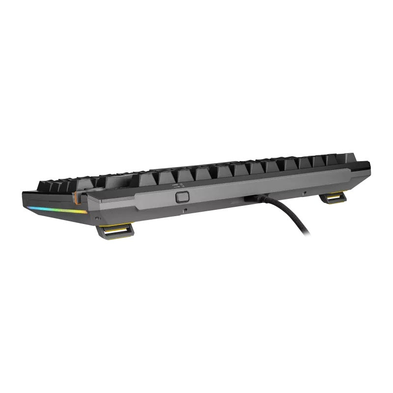 ASUS TUF Gaming K4 Magnetic - Black, magnetic switches, 8000Hz polling, 0.1–3.3mm actuation, RGB, hot-swappable, PBT keycaps, USB-C