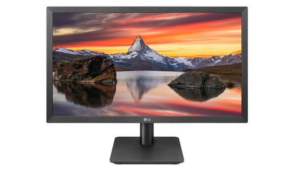 LG 22” Full HD (1920 x 1080) VA Display with AMD FreeSync, OnScreen Control, 3-Side Virtually Borderless Design - Black 22MP410-B
