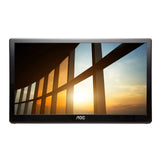 AOC I1659FWUX 15.6" IPS 5ms Full HD 1920 x 1080 USB 3.0 Powered Business Mobile Portable Monitor - Tilt, VESA75mm