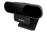 Yealink UVC20 Personal Webcam, 1080p/30FPS, USB Camera for Desktop PC, Built-in Lens Cap, Omni Directional Mic, Zoom, Teams