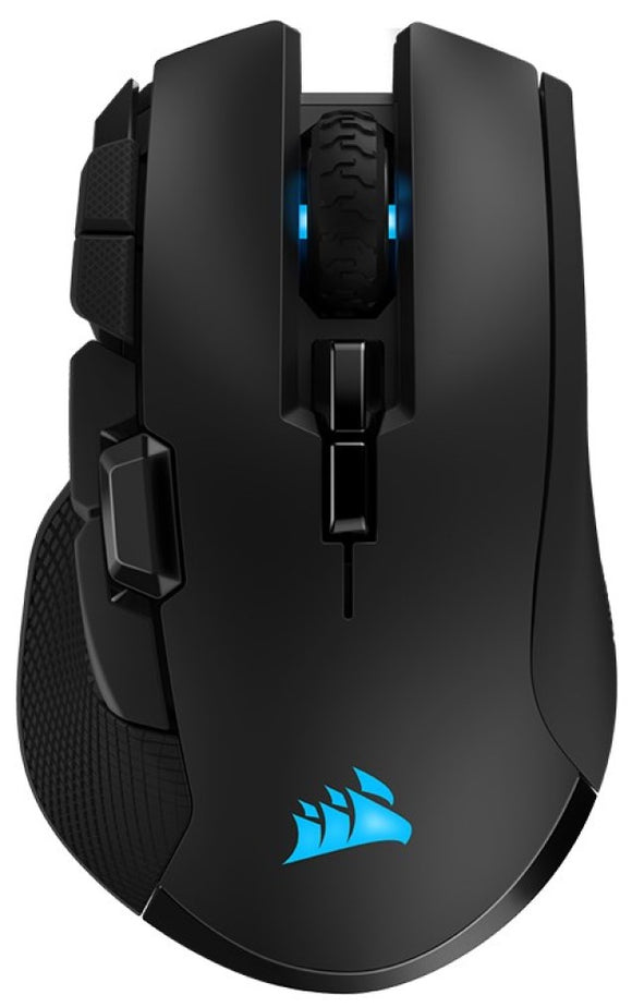 Corsair IRONCLAW RGB Wireless, FPS/MOBA 18,000 DPI, SLIPSTREAM Corsair Wireless Technology Gaming Mouse