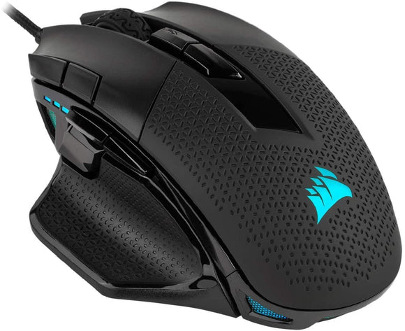 Corsair Nightsword RGB Smart Tunable, FPS/MOBA, 18000 DPI, Gaming Mouse