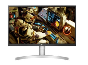 LG 27UL550-W 27" IPS 5ms 4K UHD, SRGB 98%, 10bit Panel, Height / Pivot / Tilt Adjustable Stand, FreeSync, 300cd, HDR 10, HDMI x2, DP, VESA 100/100