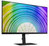 Samsung S6U 27" 2K QHD 75Hz FreeSync HDR10 IPS Monitor USB-C LAN 2560x1440 5ms Height Adjust Tilt Swivel Pivot DisplayPort HDMI 3xUSB-A VESA PiP PbP