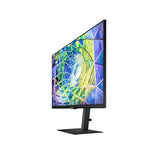 Samsung S8 27" 4K UHD 60Hz HDR10 VA Business Monitor USB-C LAN 3840x2160 5ms Tilt Swivel Pivot Adjust DisplayPort HDMI 4xUSB Hub VESA PiP PbP