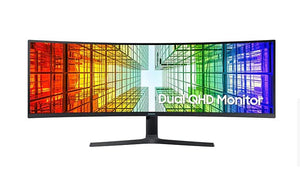 Samsung LS49A950UIEXXY 49" Business Monitor Dual QHD, 5K 5120x1440 QLED 32:9 1800R 1xUSB-C DP 2xHDMI LAN KVM HAS VESA