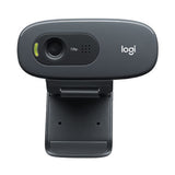 Logitech C270 3MP HD Webcam 720p/30fps, Widescreen Video Calling, Light Correc, Noise-Reduced Mic for Skype, Teams, Hangouts, PC/Laptop/Macbook/Tablet