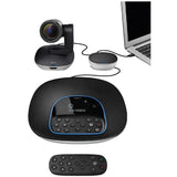 Logitech CC3500e Conference Cam Group HD Video Conferencing Webcam for Med-Large Meeting Rooms 1080p Pan Tilt Zoom Camera & Speakerphone BT NFC